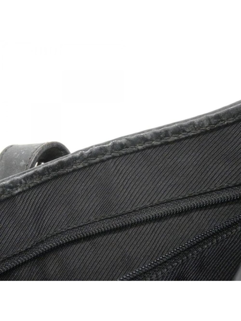 ★SOLD★ Gucci Shoulder Bag GG Canvas Jackie Black Silver - Picture 7 of 10